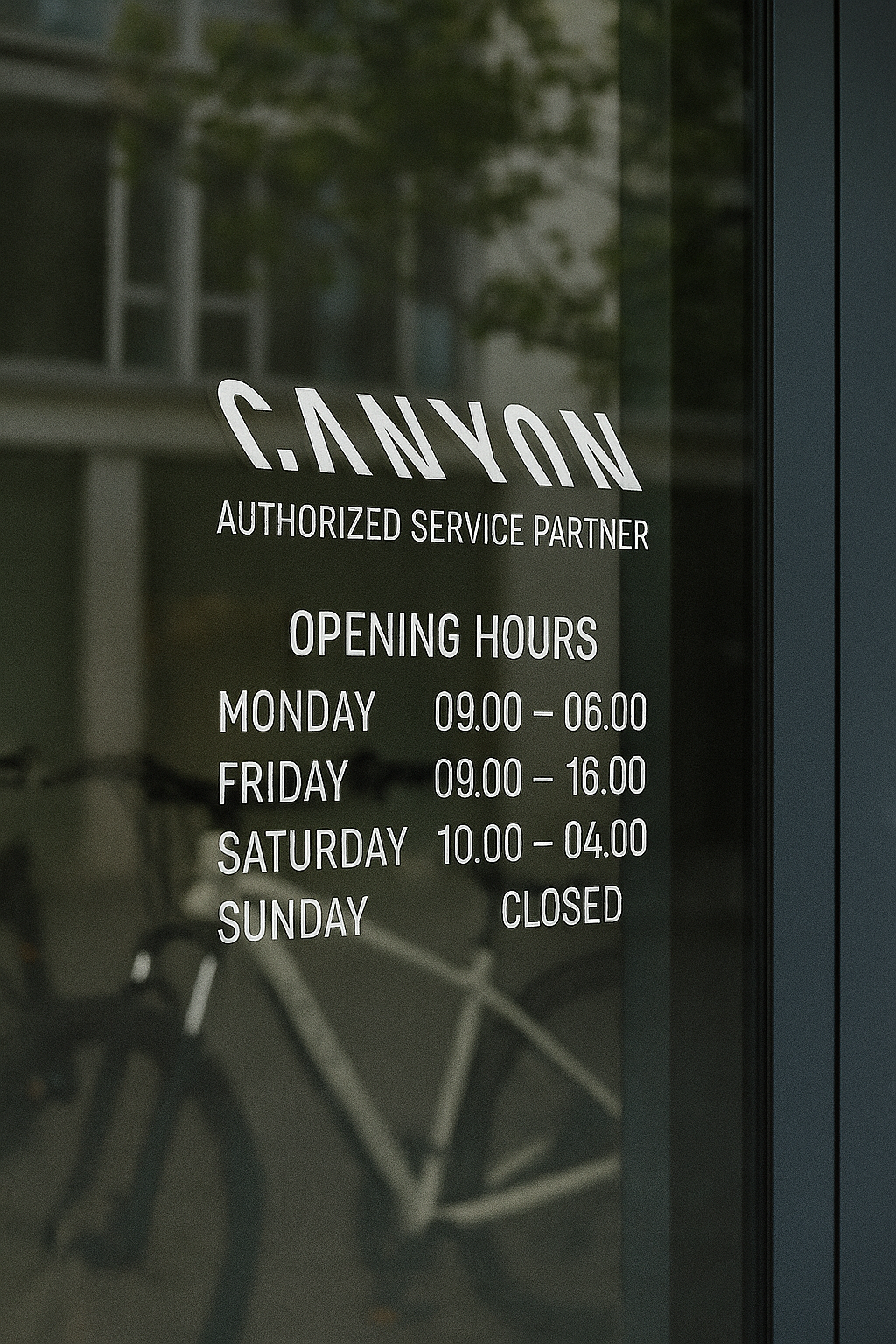 Authorized Service Partner Window Decal